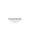 Personata Recorder - Anyx Sistemas & Internet