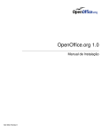 Guia de Instalação do OpenOffice.org 1.0 em Português do Brasil