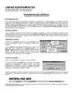 Manual Software HCS 2005 v4.2 - Linear-HCS