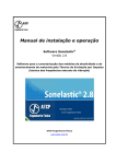 Manual do Software Sonelastic