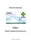 Manual captação do SISRCA