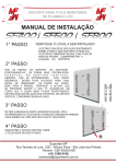 Suporte Fixo SF400 / SF600 / SF800