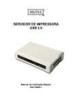 SERVIDOR DE IMPRESSORA USB 2.0