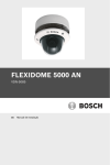FLEXIDOME 5000 AN - Bosch Security Systems