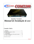 Manual de Instalação & uso