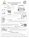 MANUAL DE INSTALAÇÃO CAPA STEP AIR CROSS