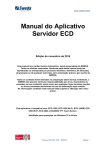 Servidor ECD - Manual
