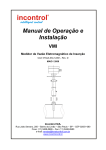 Manual de Operação e Instalação