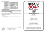 Manual Brisa Cell 804 R1 port