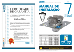 MANUAL DE INSTALAÇÃO