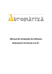 Manual de Instalação de Software NetControl V3 Pacote 4.3.47