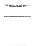 Autenticação Integrada Baseada em Serviço de Diretório LDAP