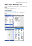 Manual de instalação e utilização para o celular