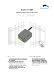 GateControl 1000 Manual