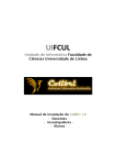 Versão 1.0 - Manual de Instalação/Configuração do Colibri