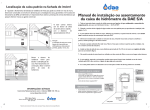 Manual de Instalação de Hidrômetro