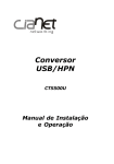 Conversor USB/HPN