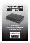 Manual de Instalação e Operação MidiaBox HDTV