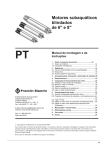 Motores subaquáticos blindados de 6" e 8"