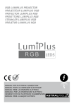 rgb lumiplus projector projecteur lumiplus rgb proyector lumiplus rgb