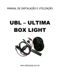 Manual de Utilização DREAM BOX