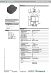 1 Sensor indutivo NBN3-F31K-Z8-B13-3G-3D