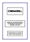 manual de instruções da estação de solda modelo dk-900