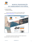 manual programação de carregamento no portal