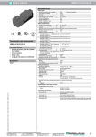 1 Sensor indutivo NBB20 U1K E2 3G 3D