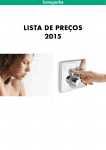 Lista de Preço Hansgrohe 2015