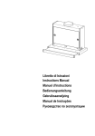 Libretto di Istruzioni Instructions Manual Manuel d