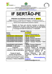 Pregão Eletrônico por SRP Nº 28/2012 - IF Sertão-PE