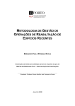 Metodologia de Gestão de Operações de Reabilitação de Edifícios