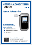 Manual de instruções CA 8120 - Cosmos