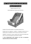 Mini Tobogã Premium com Entrada Lateral Manual de instruções