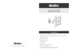 Manual de Instruções Suporte para TV GSE03