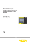 Manual de instruções VEGAMET 391