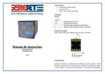 Manual de Instruções - Reset Eletronica Industrial