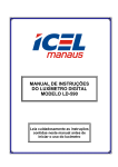 manual de instruções do luxímetro digital modelo ld-590