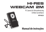 HI-RES WEBCAM 2M Manual de instruções - Media