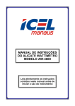 manual de instruções do alicate wattímetro modelo aw