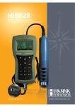 HI9828 - Hanna Instruments Portugal