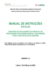 manual de instruções do concurso de educadores de infância e de