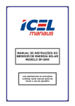 Manual de instruções do SP-2000