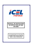 manual de instruções do detector de gás dg-5050