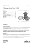 Válvula giratória Fisherr 8580