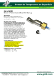 WDB7 sensor de temperatura de superficie