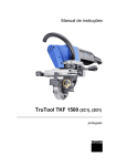 Manual de instruções TruTool TKF 1500 (2C1), (2D1)