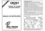 manual CR201 - Seg-Tron