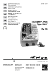 intelliSTOP AN25 Type 10637 12V DC